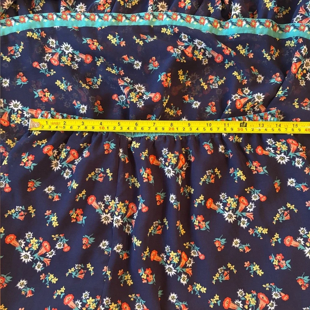 Sophie Max Floral Tiered Maxi Skirt. Women’s Sz-S Cottagecore | Feminine. EUC